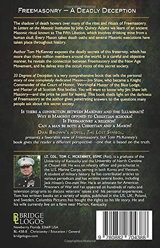 33 Degrees of Deception: An Expose of Freemasonry Paperback - Luxe Regalia