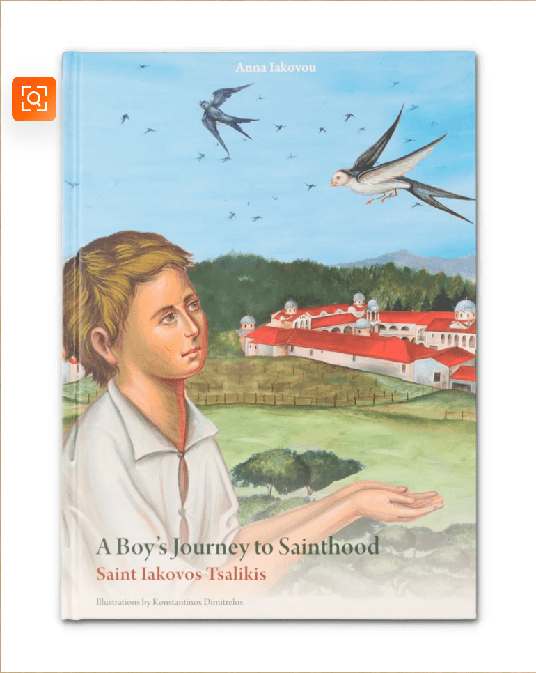 A Boy’s Journey to Sainthood: Saint Iakovos Tsalikis Hardcover