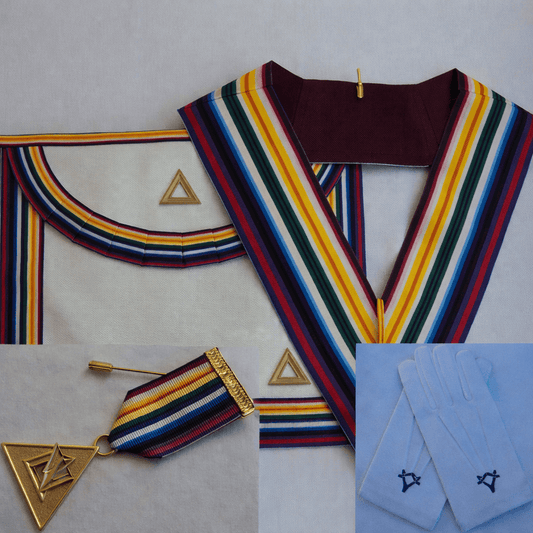 Buy Apron, Collar, Jewel, Regalia Case & Gloves Set - Grand Officer Royal Ark Mariner for only A$250.00 at Luxe Regalia!