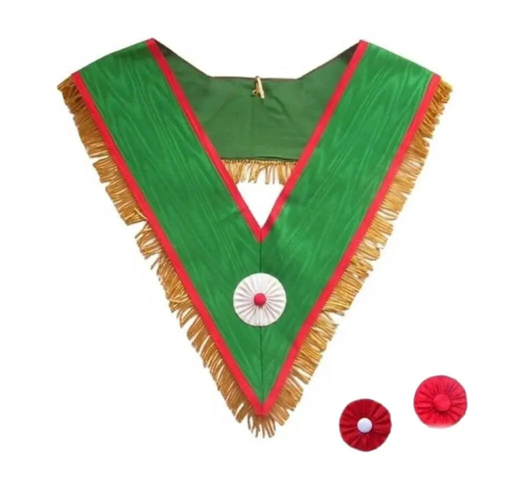 Deputy Master Gold Fringe Collar - Rectified Scottish Rite - Luxe Regalia
