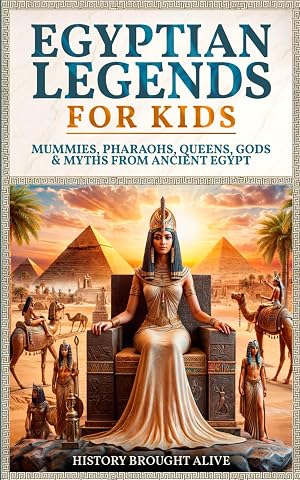 Egyptian Legends For Kids: Mummies, Pharaohs, Queens, Gods & Myths From Ancient Egypt - Luxe Regalia