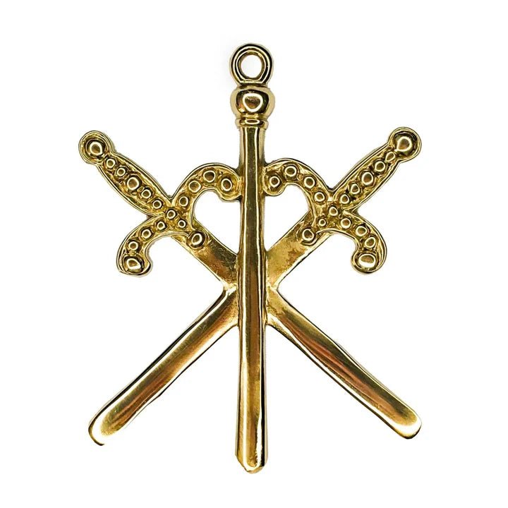 Master of Ceremonies Collar (Natural Silk) - French Rite "Traditional" and "Modern"