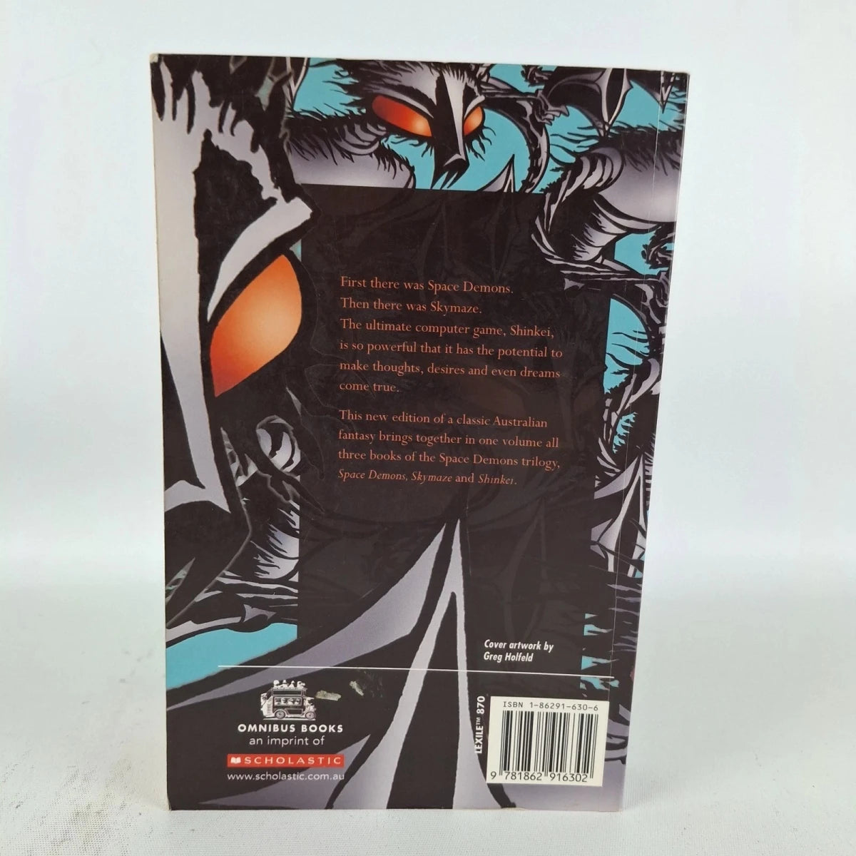Space Demons The Trilogy Omnibus Edition Paperback Book Gillian Rubinstein 2005 - Luxe Regalia