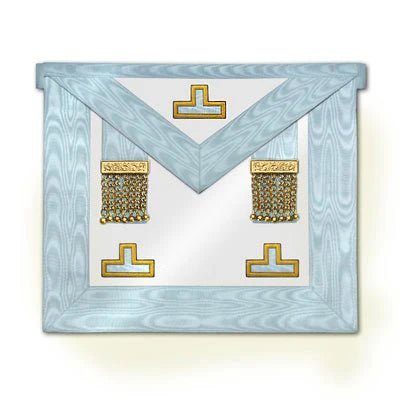 Worshipful Master Apron - Rectified Scottish Rite (RER) - Luxe Regalia