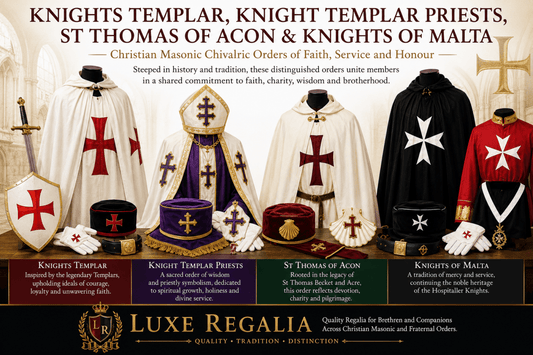 Knights Templar Priests, St Thomas of Acon and the Knights Templar: A Study of Christian Chivalry in Freemasonry - Luxe Regalia