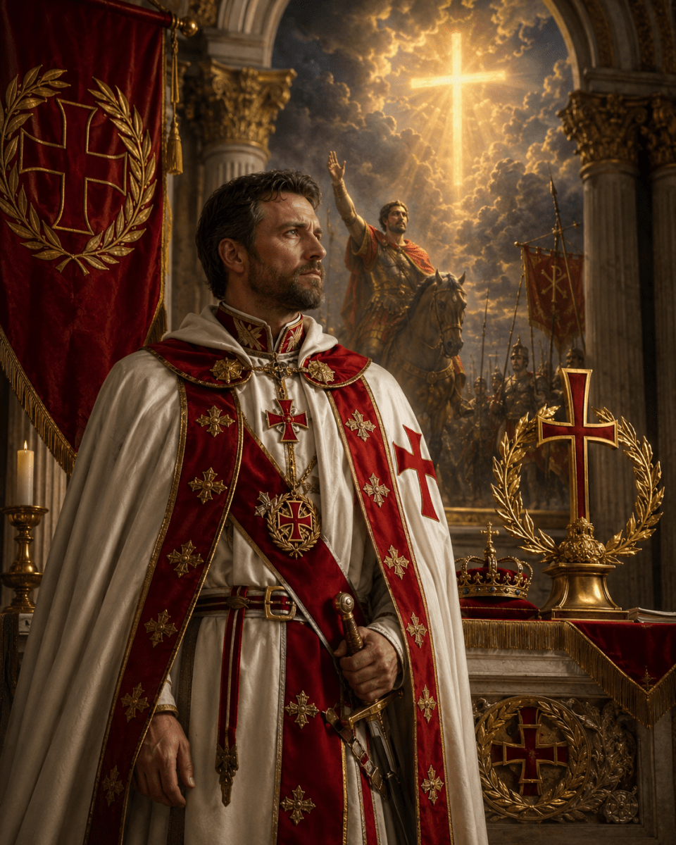 The Red Cross of Constantine: History, Symbolism, Christian Masonry, and Regalia - Luxe Regalia