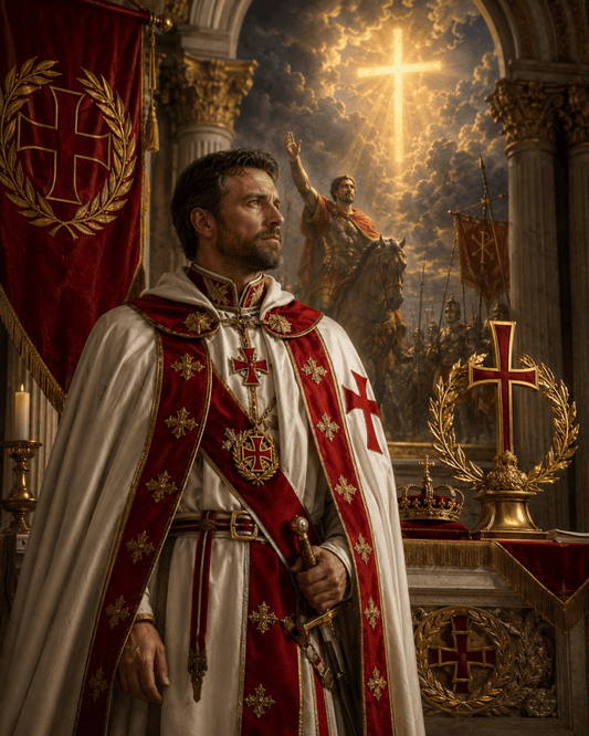 The Red Cross of Constantine: History, Symbolism, Christian Masonry, and Regalia - Luxe Regalia