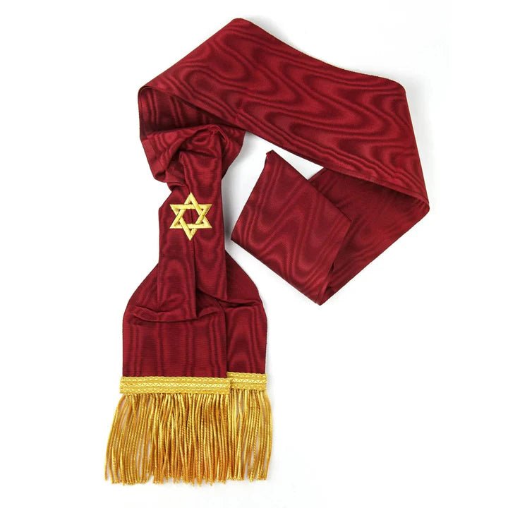 1st Degree Crimson Sash - Order of the Secret Monitor - Luxe Regalia