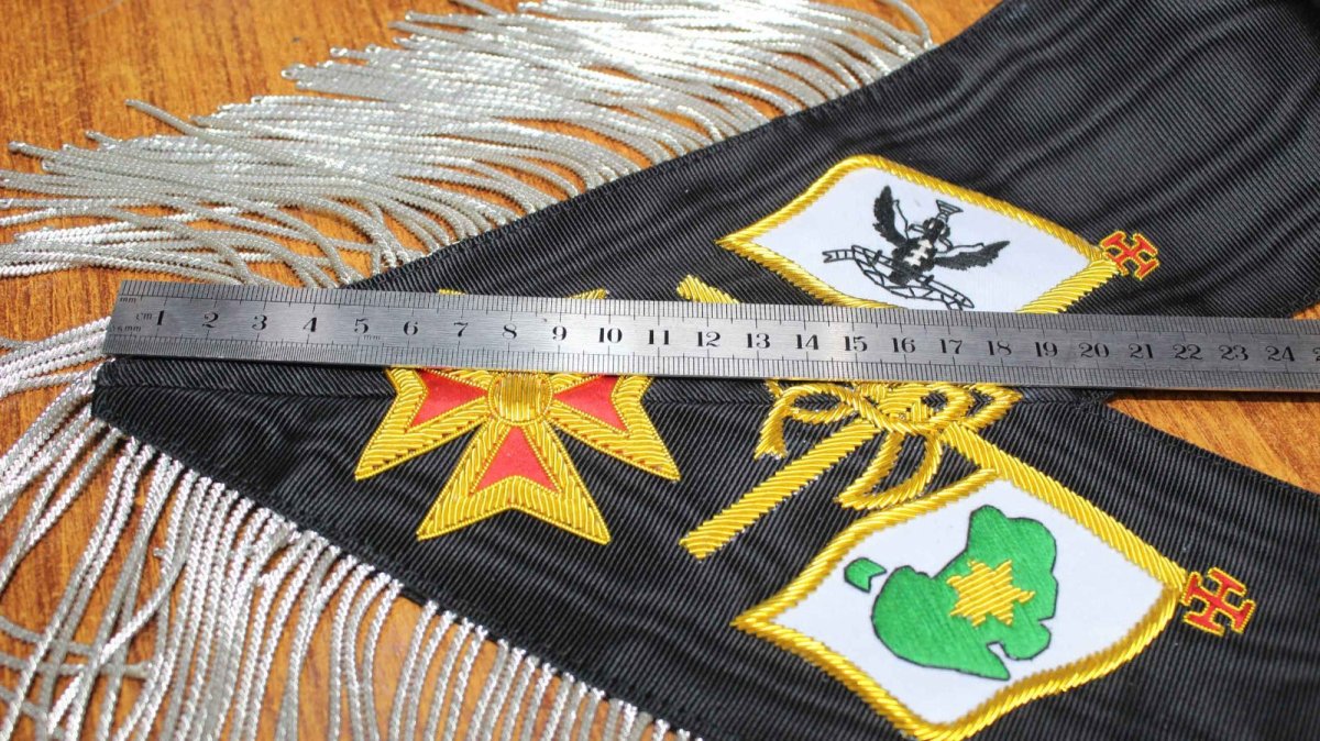 30th Degree Sash - Australian Constitution - Luxe Regalia