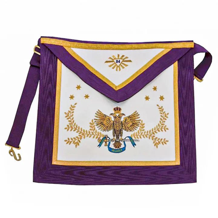 Buy 84th Apron - Memphis-Misraim (ORUMM) for only A$185.00 at Luxe Regalia!