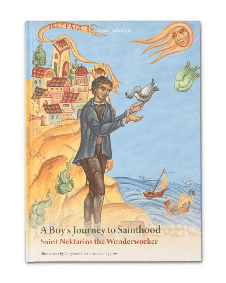 A Boy’s Journey to Sainthood: Saint Nektarios the Wonderworker Hardcover - Luxe Regalia
