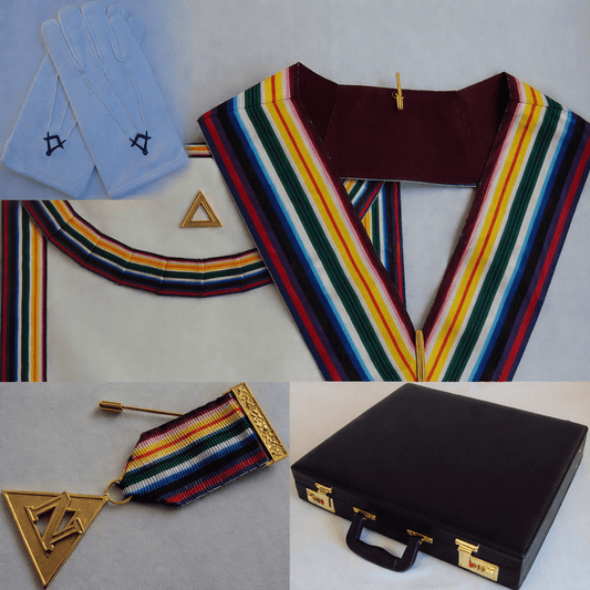 Buy Apron, Collar, Jewel, Regalia Case & Gloves Set - Grand Officer Royal Ark Mariner for only A$250.00 at Luxe Regalia!