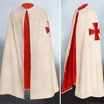 Beneficent Knight of the Holy City Reversible Cape (CBCS) - Rectified Scottish Rite - Luxe Regalia