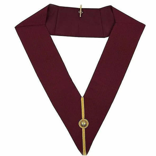 Chapter Officer Collar - Irish Royal Arch (Burgundy) - Luxe Regalia