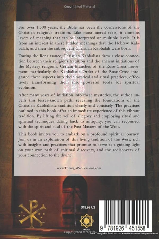 Christian Kabbalah and the Rose - Cross: The mysterious heritage of the Kabbalistic Order of the R+C Paperback - Luxe Regalia