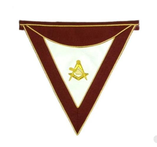 Cryptic (Royal & Select Masters) TIM Apron - English Constitution - Luxe Regalia