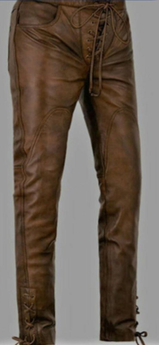 Genuine Leather Pants - Premium Quality & Timeless Style - Luxe Regalia