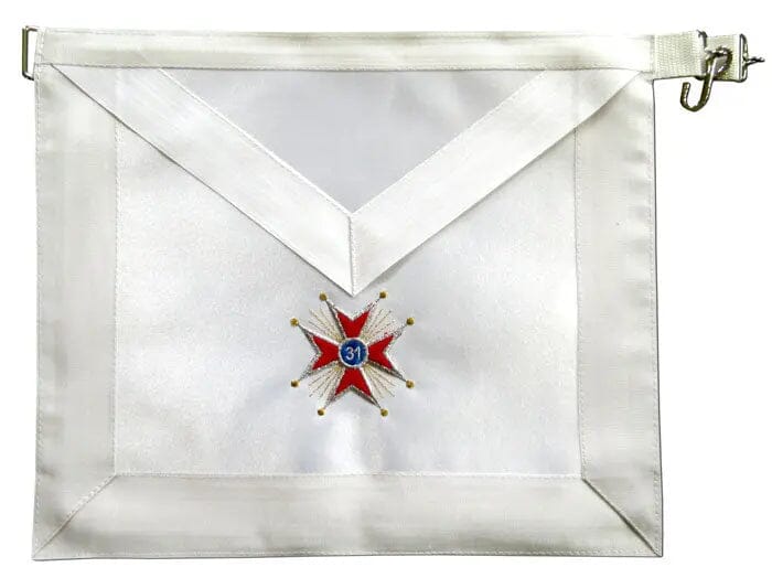 Grand Inspector Inquisitor Commander Apron - 31st Degree AASR - Luxe Regalia