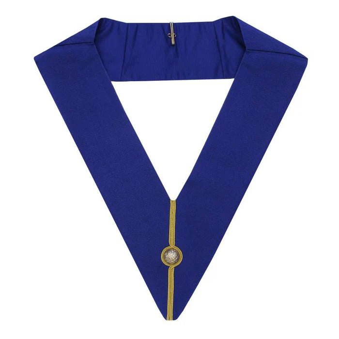 Grand Officers Craft English Regulation Officer Collar - Royal Blue - Luxe Regalia