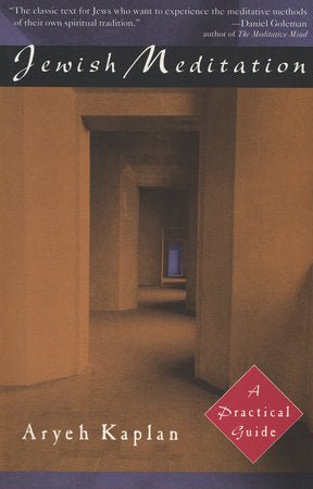 Jewish Meditation – Paperback - Luxe Regalia