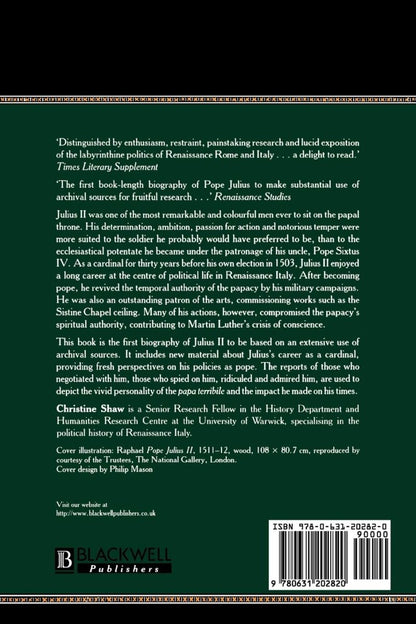 Julius II: The Warrior Pope Paperback - Luxe Regalia