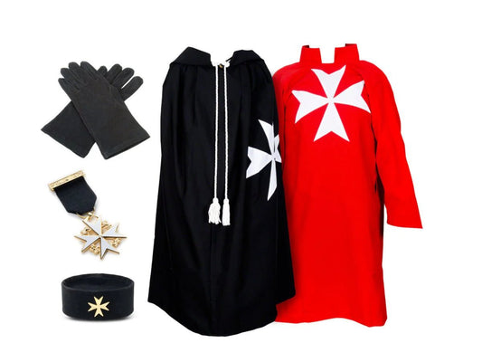 Knights of Malta Full Regalia Pack - Luxe Regalia