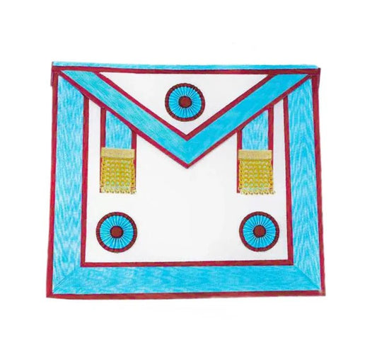 Master Mason Apron - Lauderdale Style (English Rite) - Luxe Regalia