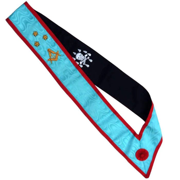 Master Mason Scottish Rite Sash - 3 Stars - Luxe Regalia