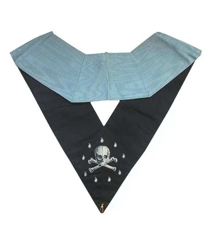 Master of Ceremonies Collar (Natural Silk) - French Rite "Traditional" and "Modern" - Luxe Regalia