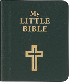 My Little Bible 2” Illustrated Edition - Selections of Key Verses From Every Book, Tiny Palm-size OT NT Scripture