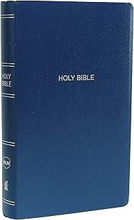 NKJV Gift And Award Bible Red Letter Edition [Blue]: Holy Bible, New King James Version - Luxe Regalia