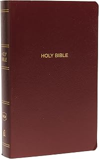 NKJV Gift And Award Bible Red Letter Edition [Burgundy]: Holy Bible, New King James Version - Luxe Regalia