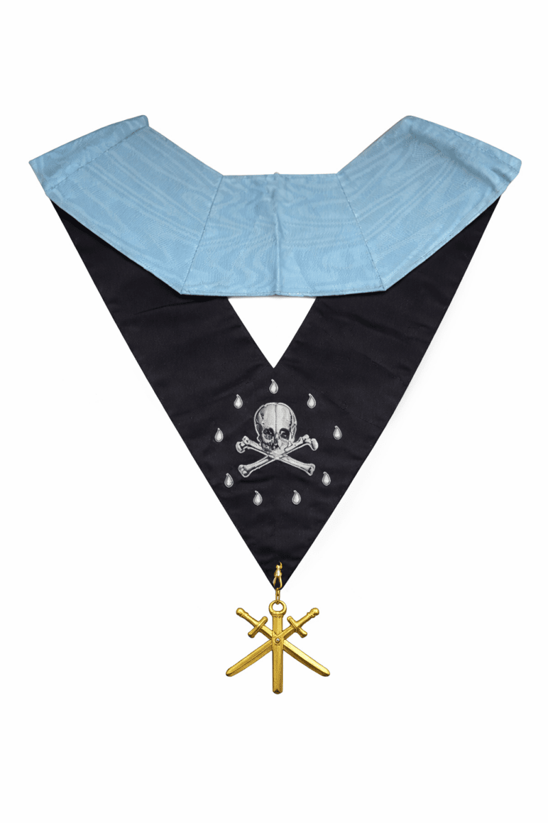 Orator Collar (Natural Silk) - French Rite "Traditional" and "Modern" - Luxe Regalia