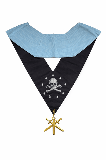 Orator Collar (Natural Silk) - French Rite "Traditional" and "Modern" - Luxe Regalia