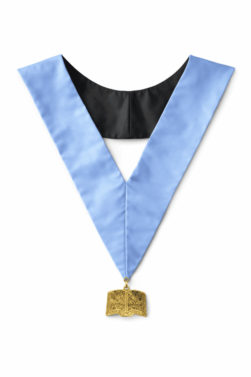 Orator Collar (Natural Silk) - French Rite "Traditional" and "Modern" - Luxe Regalia