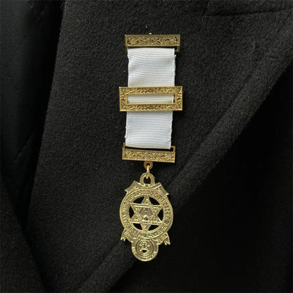 Order of the Holy Royal Arch Exquisite Masonic Badge Souvenir Collection Charming Clothing Decor Brooch Idea - Luxe Regalia