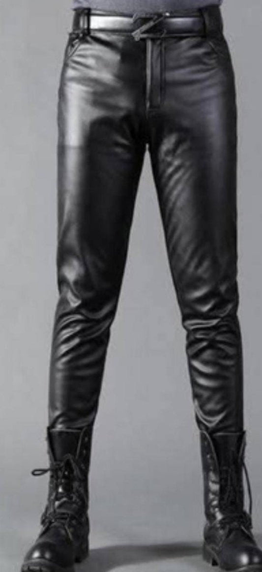 Premium Genuine Leather Pants - Sleek & Sophisticated - Luxe Regalia
