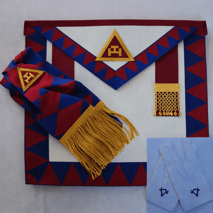 Principal Apron & Sash Set - Royal Arch English Constitution (RA)