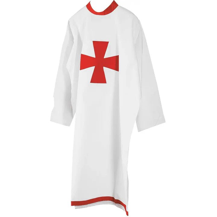 Squire Novice Chlamys with Sleeves with Cross - Rectified Scottish Rite (RER) - Luxe Regalia