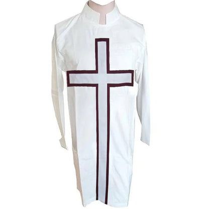 St. Thomas of Acon Tunic - White - Luxe Regalia