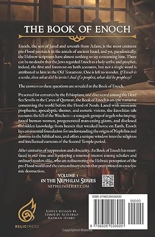 The Book of Enoch: With Commentary & Concept Art on the Book of the Watchers (Complete Edition, includes 1, 2, & 3 Enoch) Paperback - Luxe Regalia