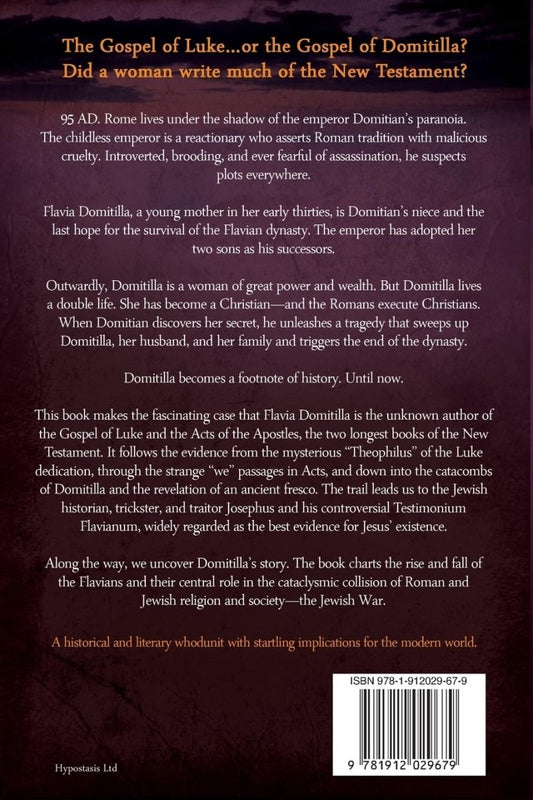 The Gospel of Domitilla: Did the Emperor's Niece Write Luke? Paperback - Luxe Regalia