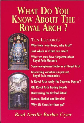 What Do You Know about Royal Arch? Paperback - Luxe Regalia
