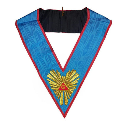 Worshipful Master Collar Grand Glory - Ancient Accepted Scottish Rite (AASR) - Luxe Regalia