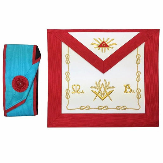 Worshipful Master Scottish Rite Regalia Set - Moiré - Luxe Regalia